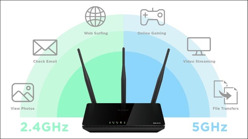 WiFi Dual Band mang lại nhiều lợi ích cho người dùng